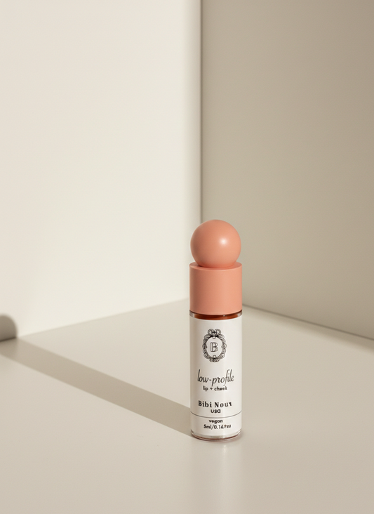 Low profile cheek & lip stain